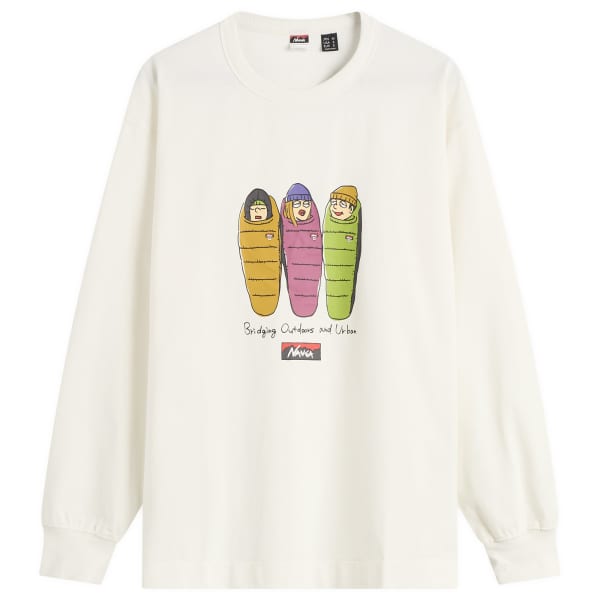 Эко-Гибридная футболка с длинным рукавом и графическим принтом Nanga, белый
Эко-Гибридная футболка с длинным рукавом и графическим принтом Nanga, белый