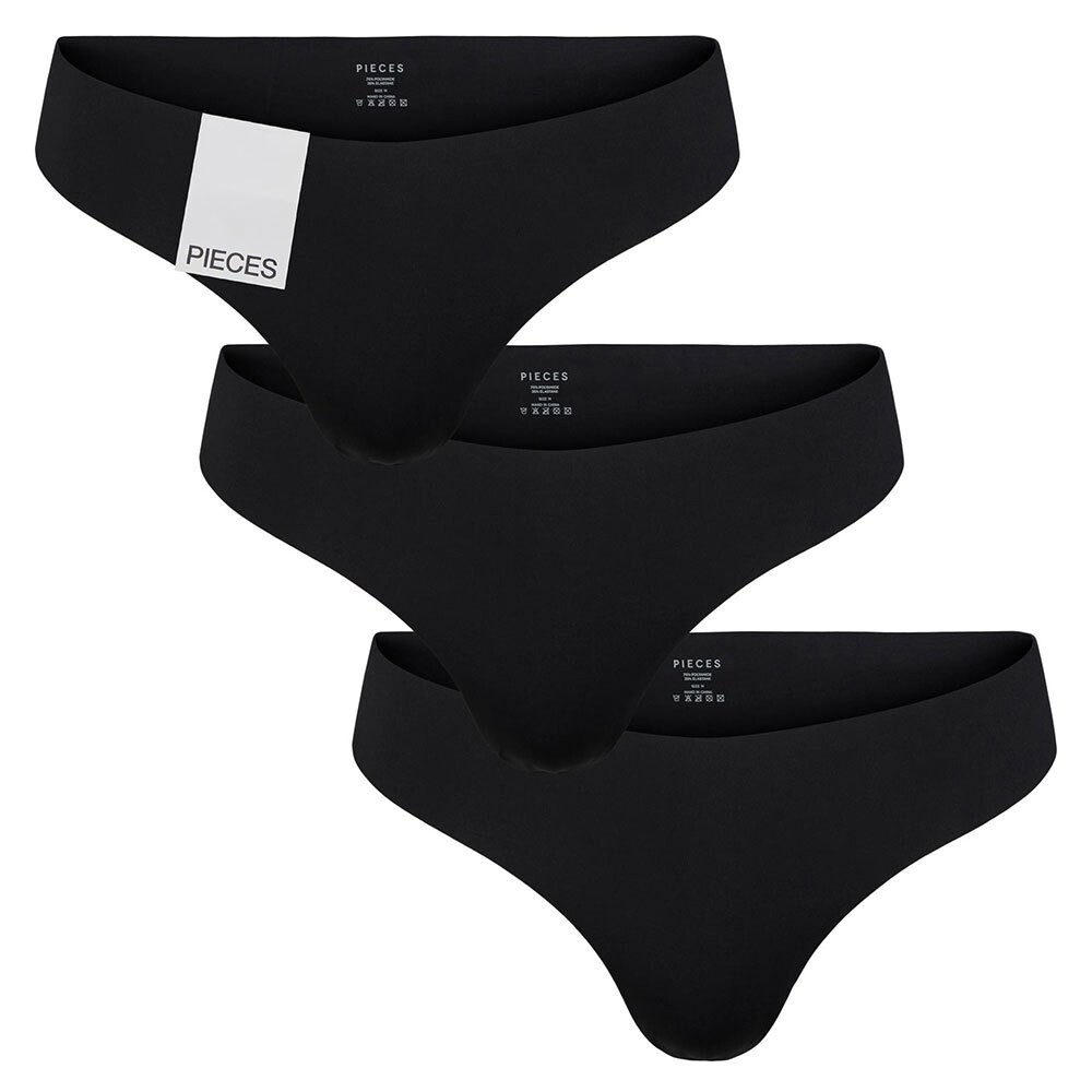 Стринги Pieces Namee 3 шт, черный
Стринги Pieces Namee 3 шт, черный