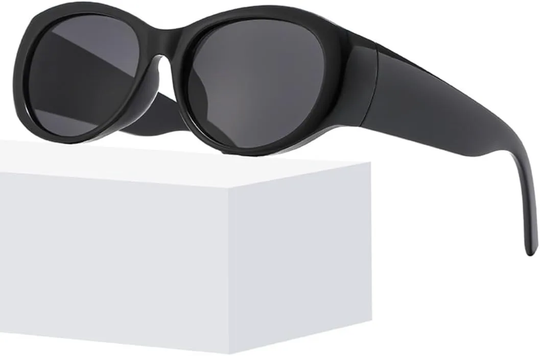 Солнцезащитные очки с защитой UV400 | Большая оправа, линзы конфетных цветов | Для женщин и мужчин, для занятий спортом на открытом воздухе и путешествий DSVIGF, Grey
Солнцезащитные очки с защитой UV400 | Большая оправа, линзы конфетных цветов | Для женщин и мужчин, для занятий спортом на открытом воздухе и путешествий DSVIGF, Grey