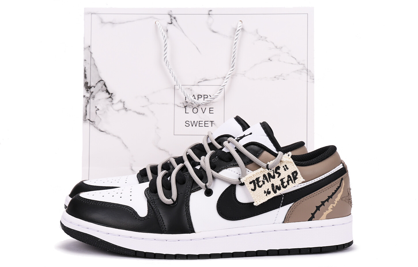 Кроссовки Air Jordan 1 Vintage Basketball Shoes Men Low-top Brown/white/black, цвет Coffee
Кроссовки Air Jordan 1 Vintage Basketball Shoes Men Low-top Brown/white/black, цвет Coffee