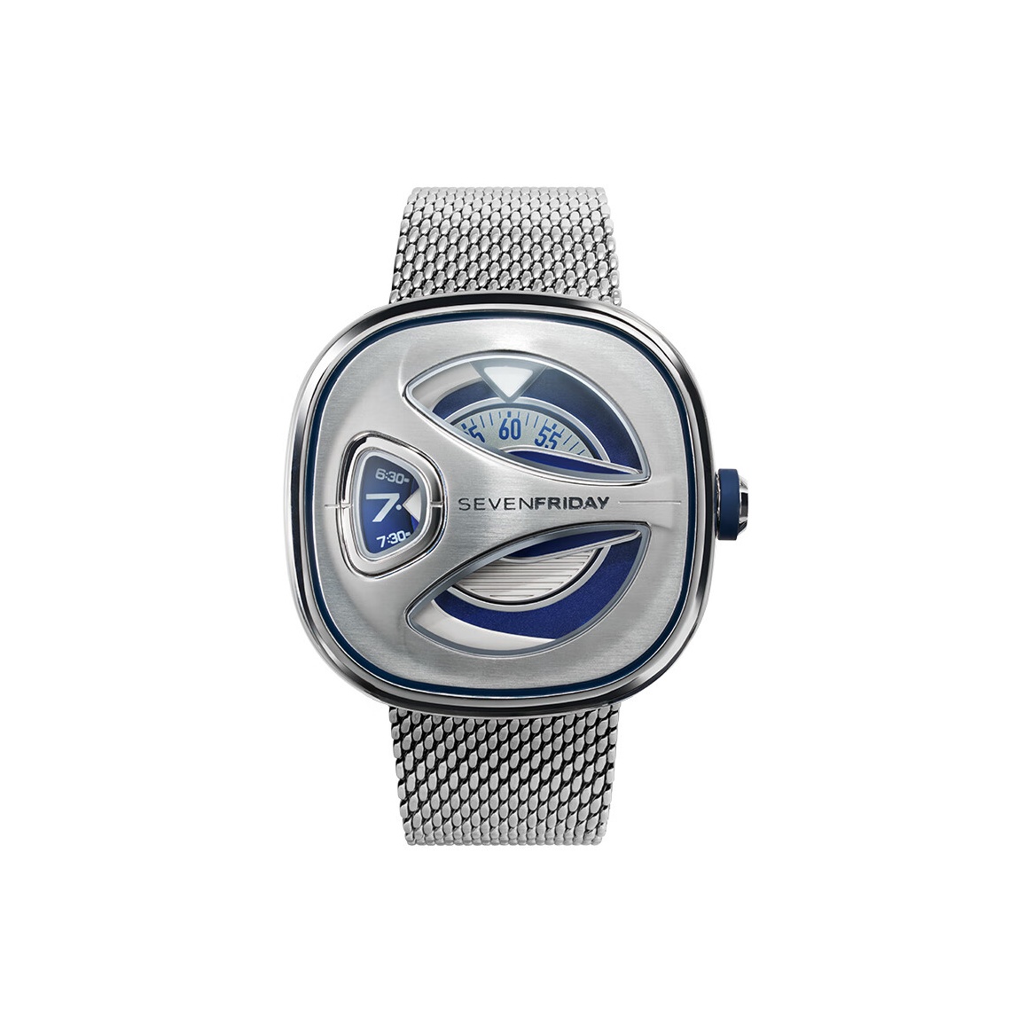 SEVENFRIDAY Часы ME Collection Automatic Mechanical Movement с синим циферблатом
SEVENFRIDAY Часы ME Collection Automatic Mechanical Movement с синим циферблатом