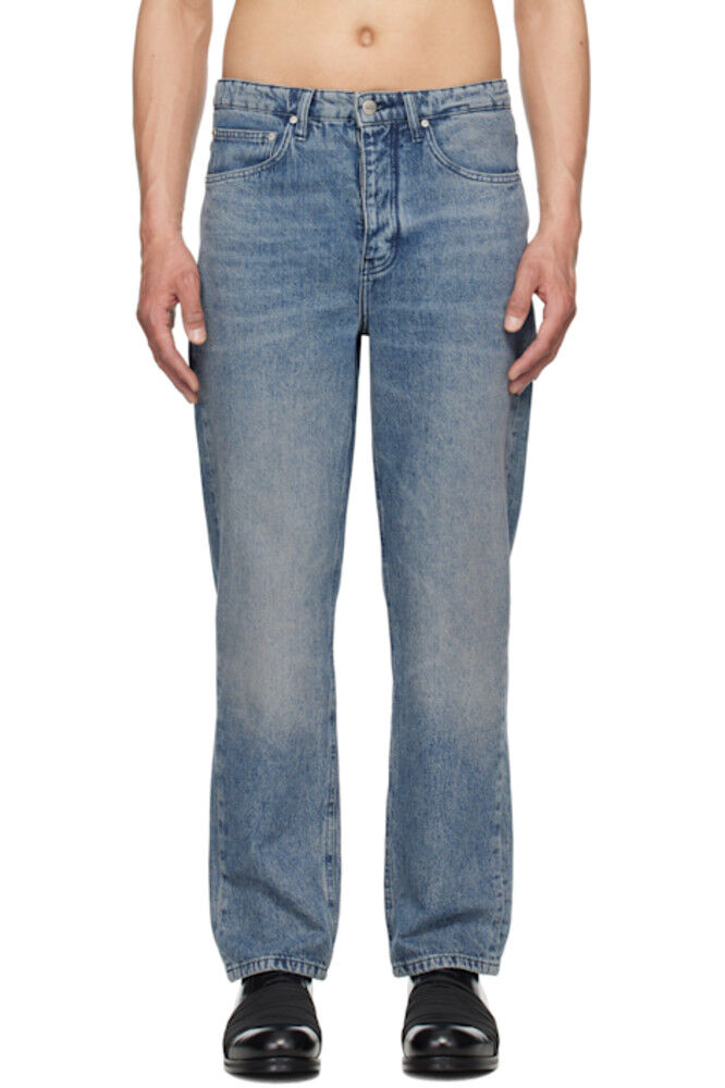 Синие свободные джинсы из денима Han Kjobenhavn
Синие свободные джинсы из денима Han Kjobenhavn