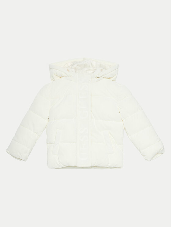 Пуховик стандартного кроя Guess, экрю
Пуховик стандартного кроя Guess, экрю