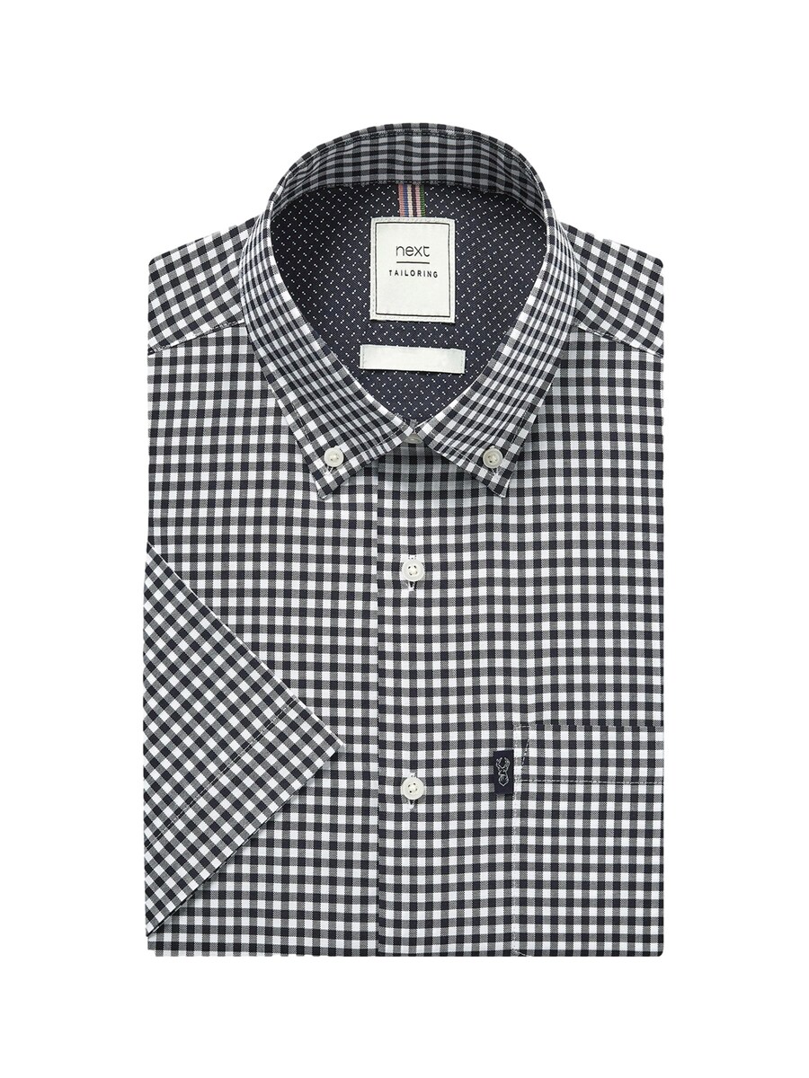 Рубашка обычного кроя на пуговицах Next, белый
Рубашка обычного кроя на пуговицах Next, белый