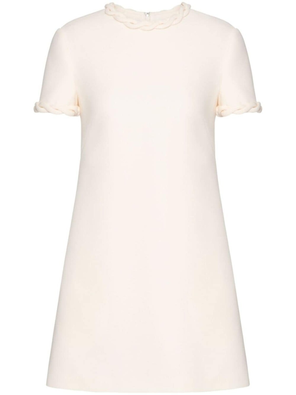 Valentino Garavani платье мини Crepe Couture с плетением с плетением, белый
Valentino Garavani платье мини Crepe Couture с плетением с плетением, белый