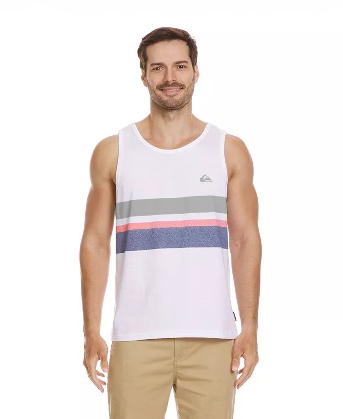 Мужская повседневная майка в полоску Quiksilver, белый
Мужская повседневная майка в полоску Quiksilver, белый