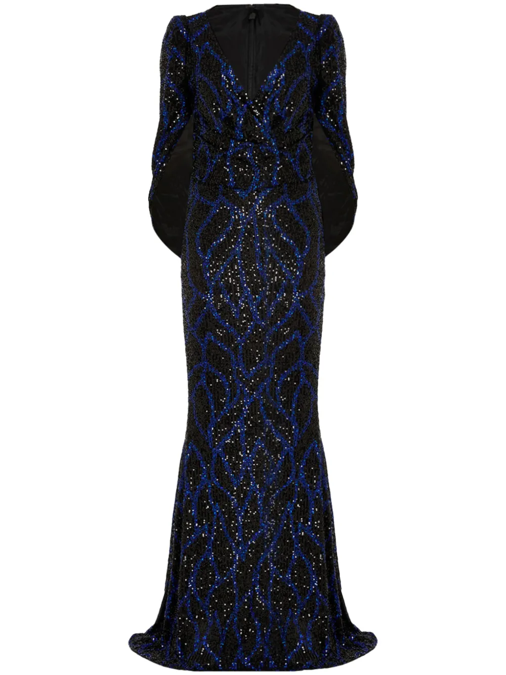 Вечернее платье с пайетками Talbot Runhof, черный
Вечернее платье с пайетками Talbot Runhof, черный