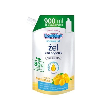 Гель для душа Family Eco-Supplement Mirabelle 900мл, Bambino
Гель для душа Family Eco-Supplement Mirabelle 900мл, Bambino