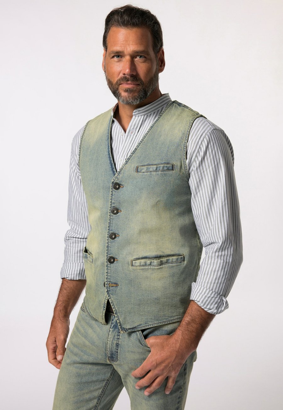 Куртка JP1880 V-AUSSCHNITT VINTAGE LOOK , Matte Blue Denim/Blue Denim
Куртка JP1880 V-AUSSCHNITT VINTAGE LOOK , Matte Blue Denim/Blue Denim