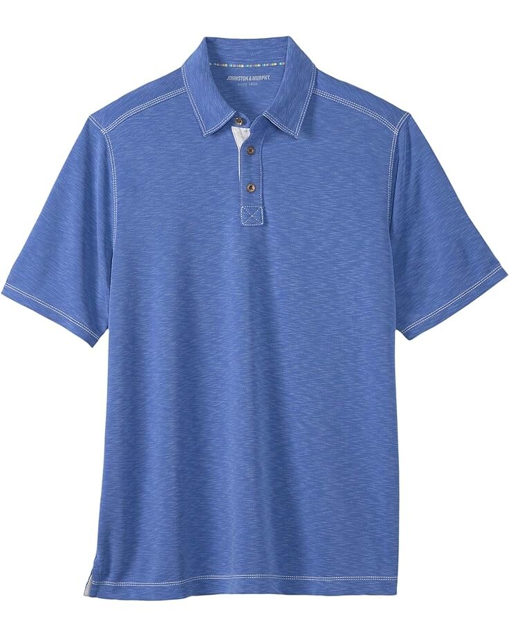 Поло Johnston & Murphy Vintage Slub, цвет Royal
Поло Johnston & Murphy Vintage Slub, цвет Royal