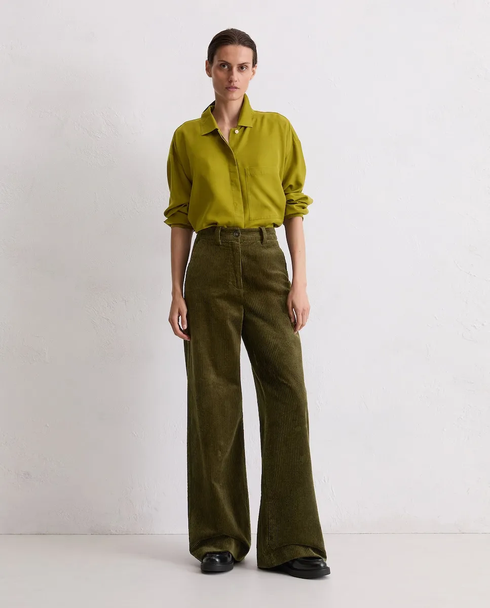 Женские широкие брюки из вельвета из 100% органического хлопка MARC O'POLO, зеленый
Женские широкие брюки из вельвета из 100% органического хлопка MARC O'POLO, зеленый