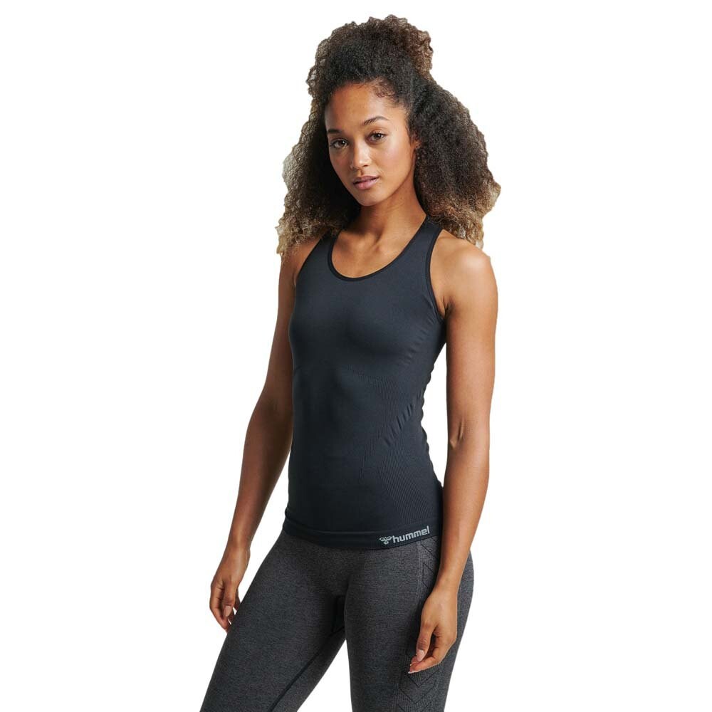 Футболка без рукавов Hummel TIF Seamless, черный 
Футболка без рукавов Hummel TIF Seamless, черный