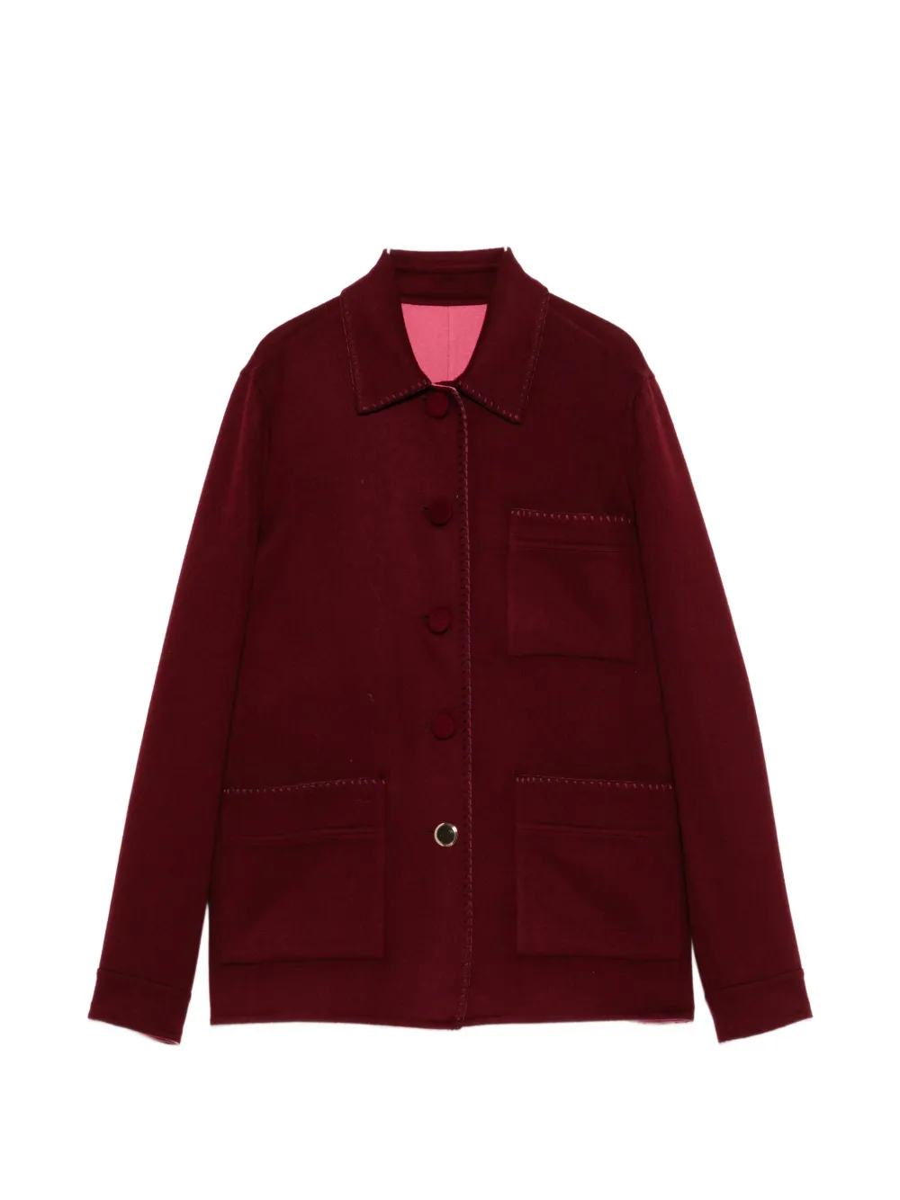 Двусторонний однобортный пиджак Ulu Gabriela Hearst, красный
Двусторонний однобортный пиджак Ulu Gabriela Hearst, красный