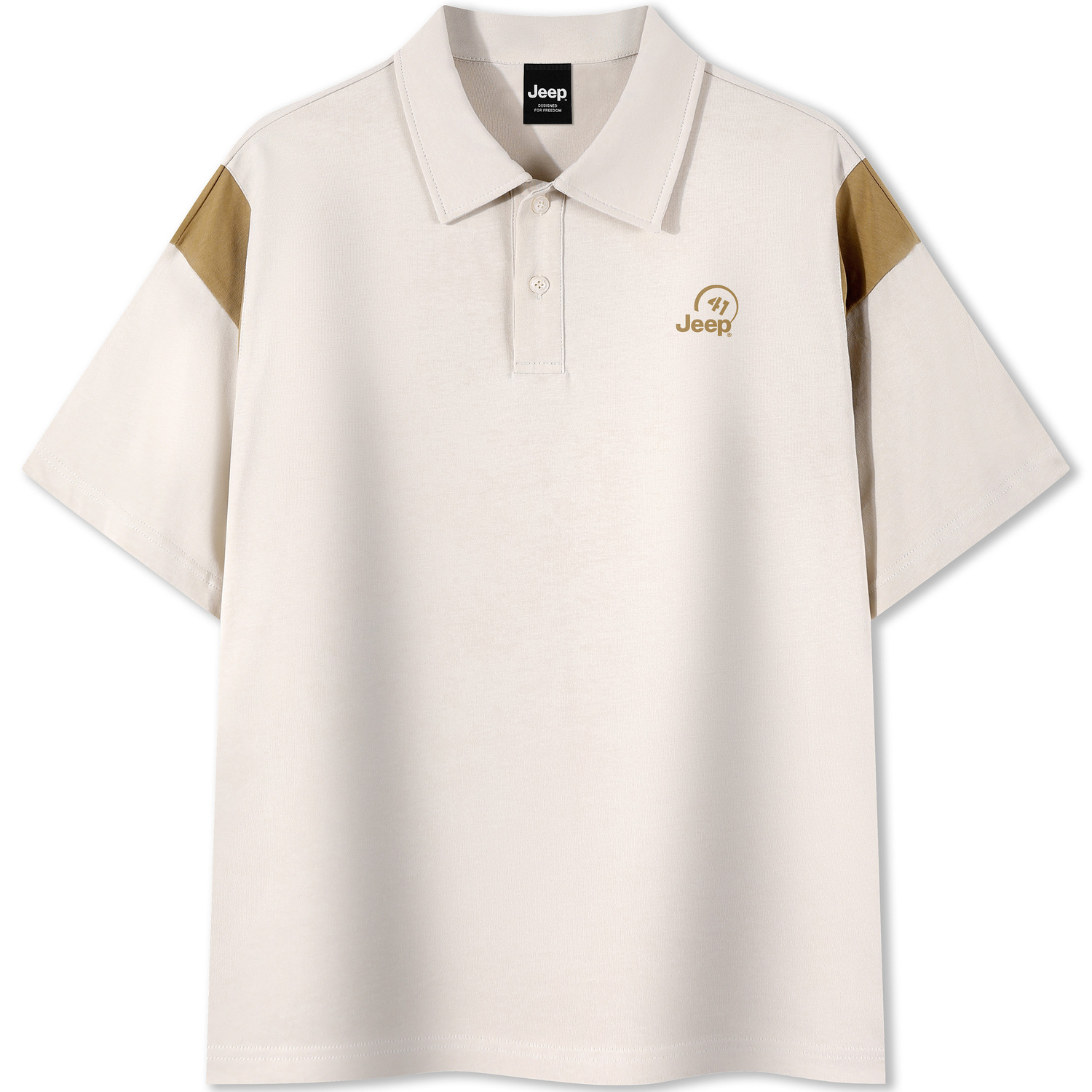Унисекс поло Jeep, бежевый/хаки
Унисекс поло Jeep, бежевый/хаки