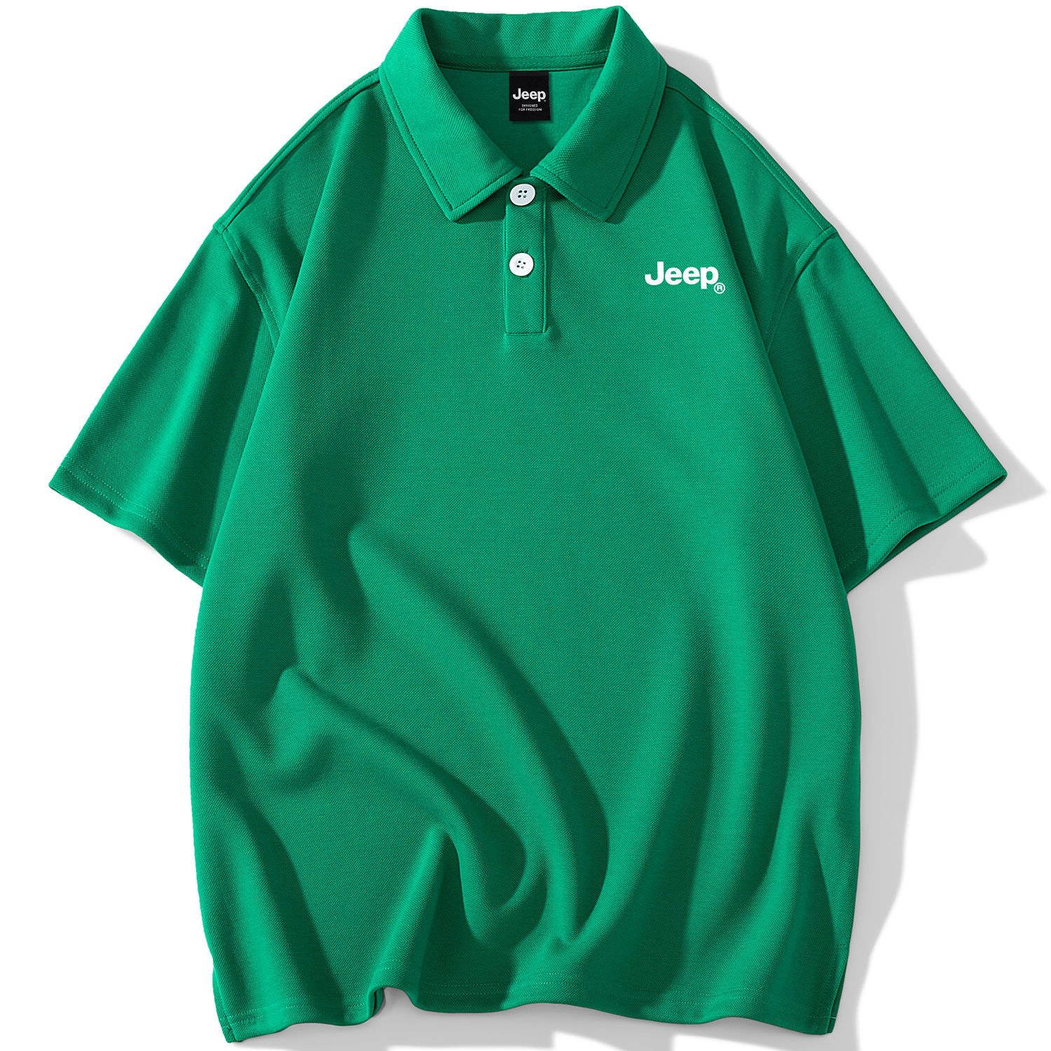 Унисекс поло Jeep, зеленый
Унисекс поло Jeep, зеленый