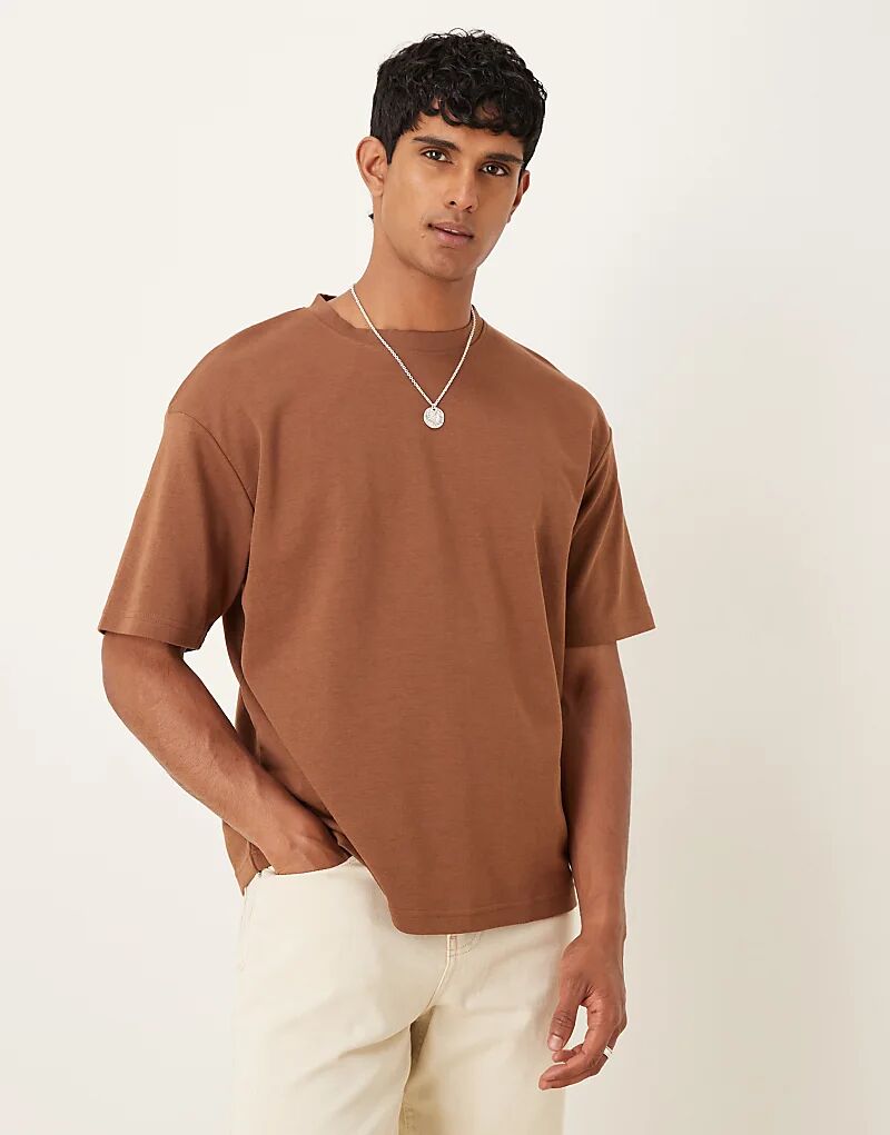 Футболка Selected Homme Oscar свободного кроя светло-коричневого цвета
Футболка Selected Homme Oscar свободного кроя светло-коричневого цвета