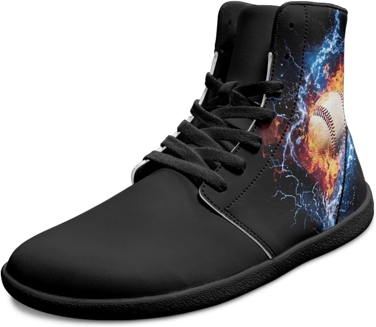 Мужские кроссовки с широким носком, высокие, на шнуровке, обувь для бега и походов с эффектом босоногости, без подъема, дышащие Xixirimido, Baseball Flame Lightning
Мужские кроссовки с широким носком, высокие, на шнуровке, обувь для бега и походов с эффектом босоногости, без подъема, дышащие Xixirimido, Baseball Flame Lightning