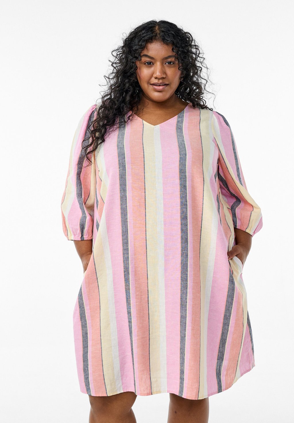 Повседневное платье Zizzi, желтый
Повседневное платье Zizzi, желтый