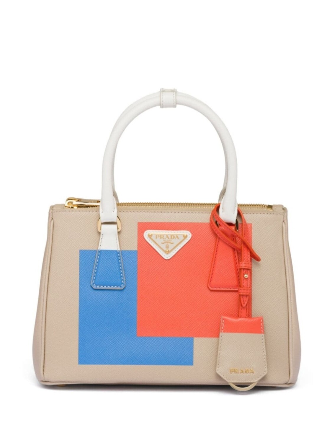 Маленькая сумка Prada Galleria Saffiano, нейтральный цвет
Маленькая сумка Prada Galleria Saffiano, нейтральный цвет