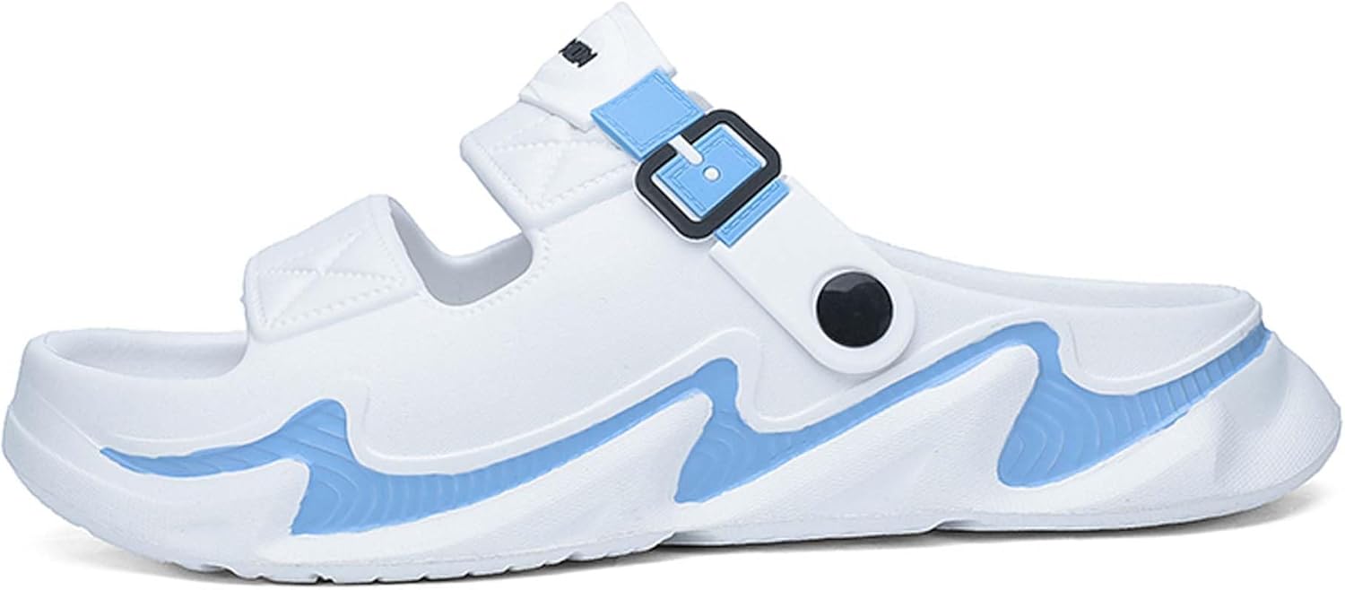 Мужские удобные тапочки с двумя ремешками, противоскользящие сандалии из EVA с плоской подошвой, быстро сохнущие домашние тапочки для спальни Generic, белый
Мужские удобные тапочки с двумя ремешками, противоскользящие сандалии из EVA с плоской подошвой, быстро сохнущие домашние тапочки для спальни Generic, белый