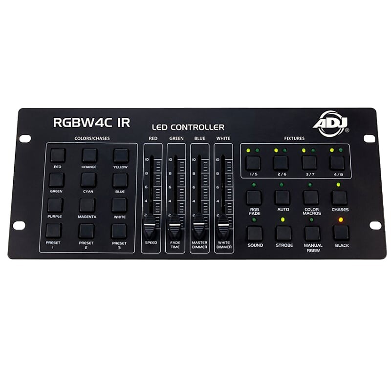 Американский DJ RGBW4C IR 32-канальный контроллер светодиодного освещения DMX American DJ American DJ RGBW4C IR 32-channel DMX LED Lighting Controller
Американский DJ RGBW4C IR 32-канальный контроллер светодиодного освещения DMX American DJ American DJ RGBW4C IR 32-channel DMX LED Lighting Controller