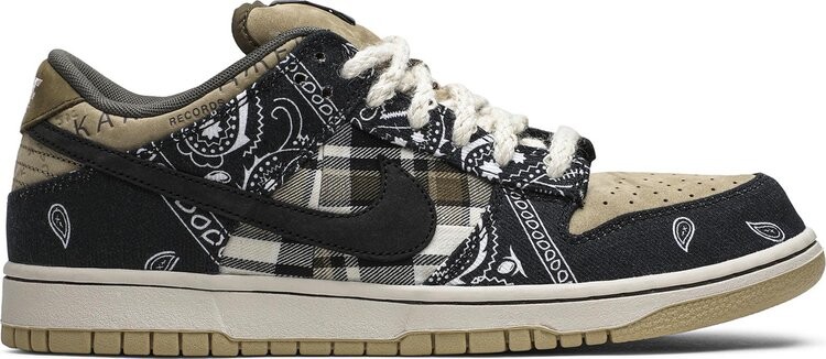 Лимитированные кроссовки Nike Travis Scott x SB Dunk Low PRM QS 'Cactus Jack - Special Box', черный
Лимитированные кроссовки Nike Travis Scott x SB Dunk Low PRM QS 'Cactus Jack - Special Box', черный