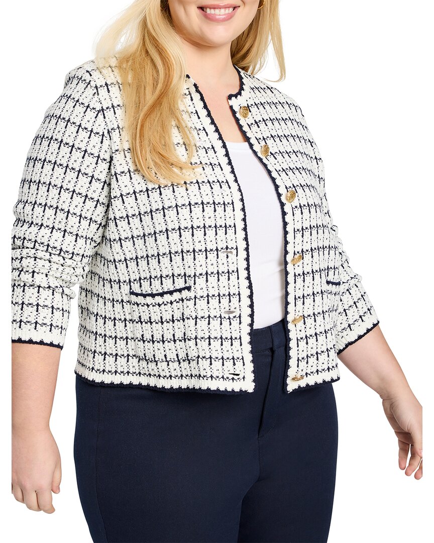 NIC+ZOE Plus Свитер-жакет Mixed Up Nic + Zoe, белый
NIC+ZOE Plus Свитер-жакет Mixed Up Nic + Zoe, белый