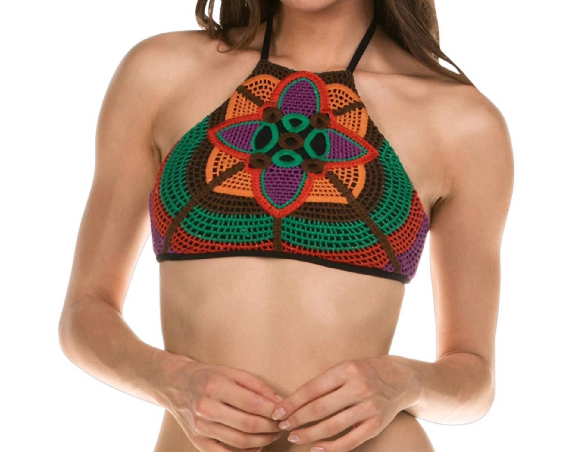 Вязаный крючком бикини с высоким воротом в Isa Bali Hai ISABELLA ROSE
Вязаный крючком бикини с высоким воротом в Isa Bali Hai ISABELLA ROSE