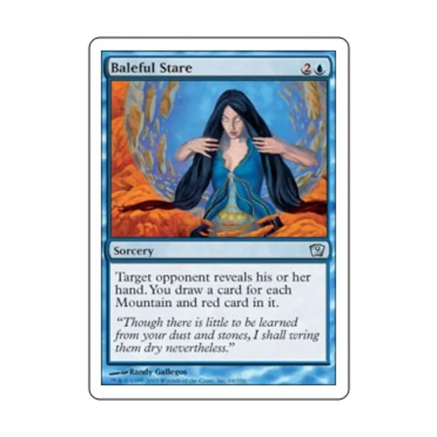 CCG Зловещий взгляд (U), MTG - 9th Edition
CCG Зловещий взгляд (U), MTG - 9th Edition