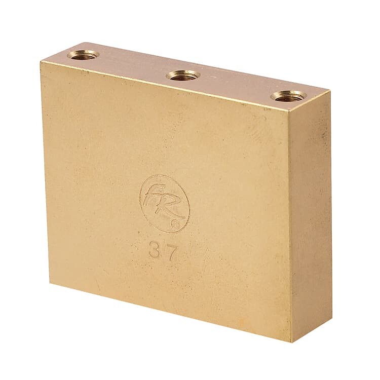 Серия 1000 / Special 7-String Fat Brass Tremolo Block — 37 мм Floyd Rose 1000 Series / Special 7-String Fat Tremolo Block - 37mm
Серия 1000 / Special 7-String Fat Brass Tremolo Block — 37 мм Floyd Rose 1000 Series / Special 7-String Fat Tremolo Block - 37mm