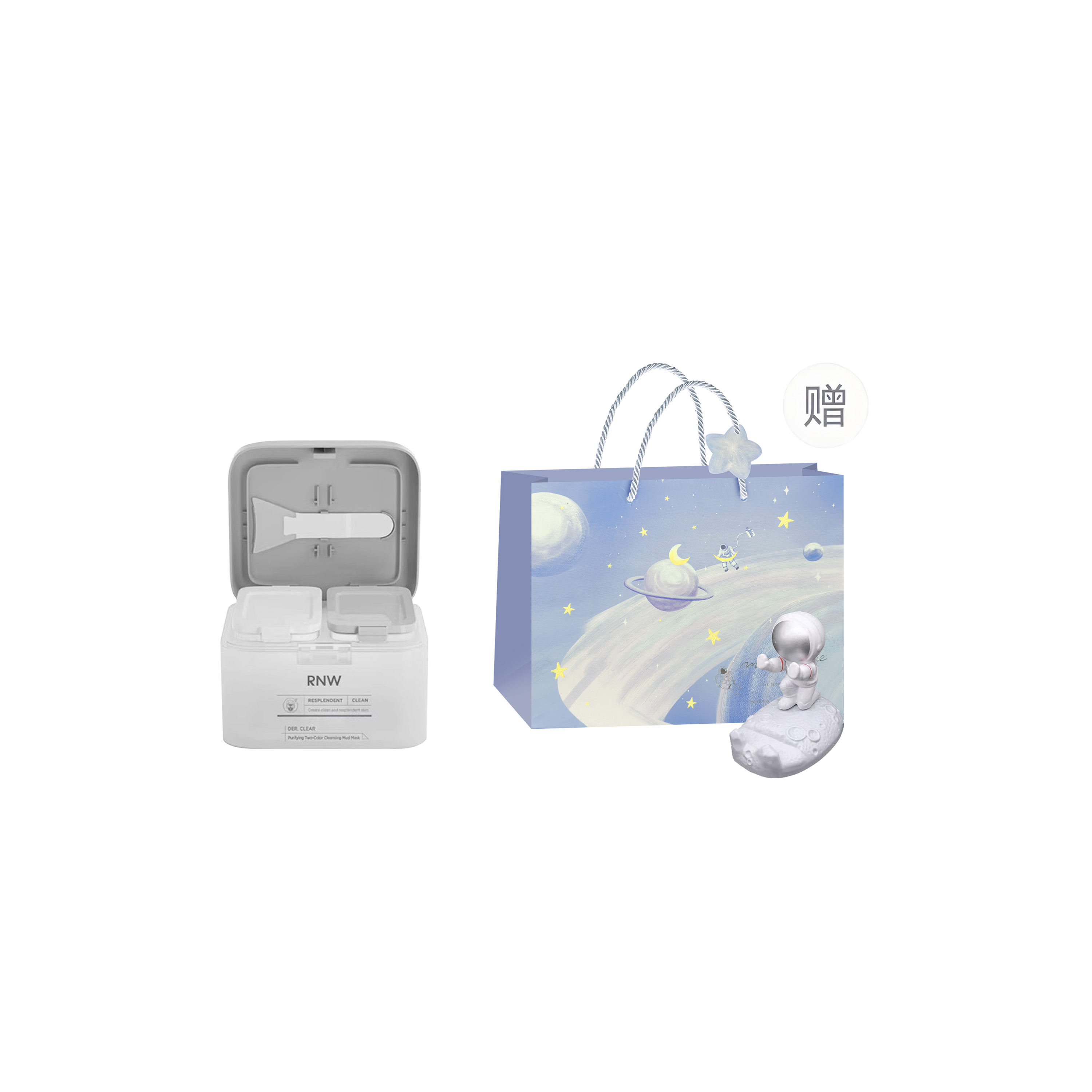 RNW Набор с глиняной маской для ухода за кожей против акне, увлажняющий, освежающий, для удаления черных точек, контроля жирности и очищения
RNW Набор с глиняной маской для ухода за кожей против акне, увлажняющий, освежающий, для удаления черных точек, контроля жирности и очищения