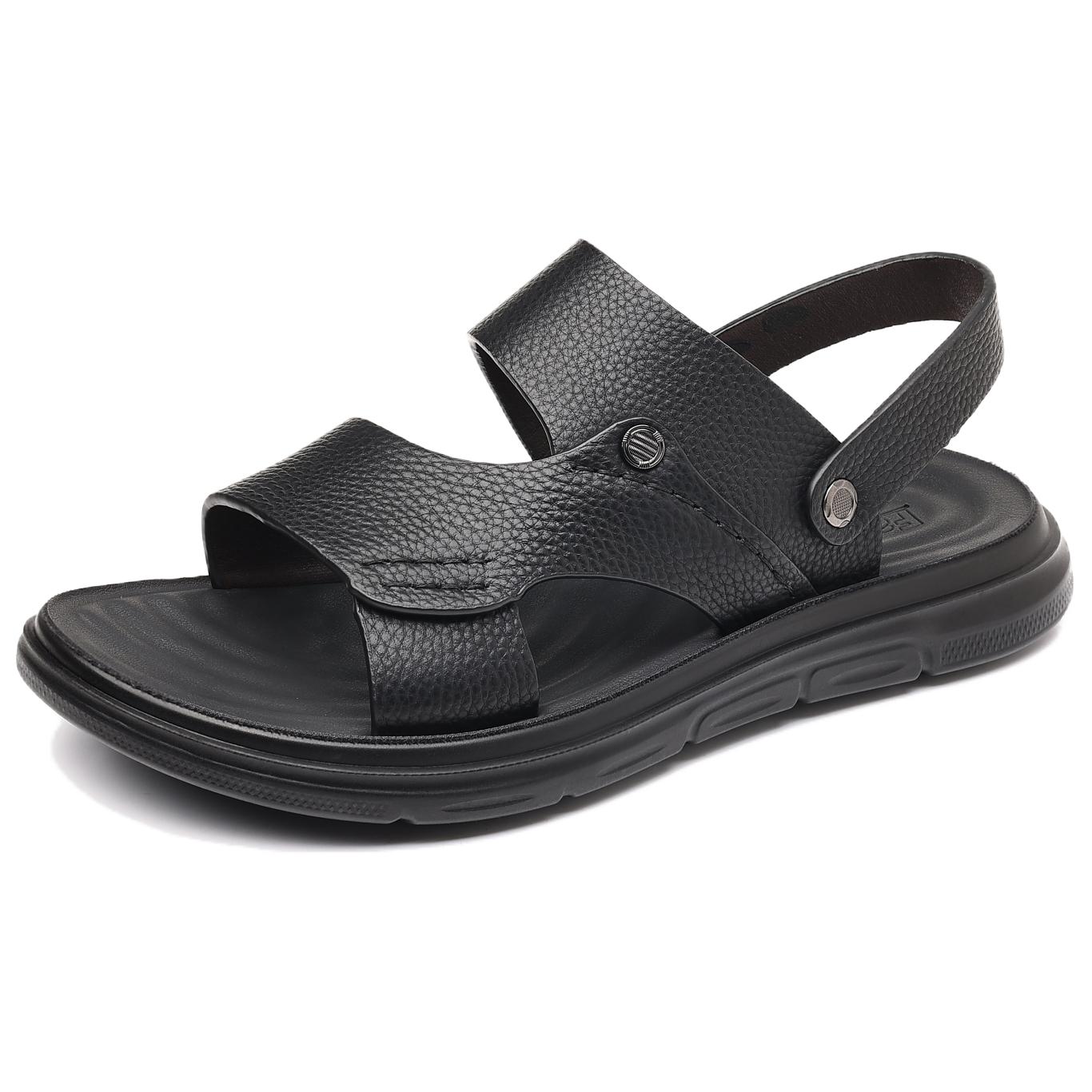 POPULAR ROUSE PR Пляжные сандалии мужские черные, цвет Black 
POPULAR ROUSE PR Пляжные сандалии мужские черные, цвет Black