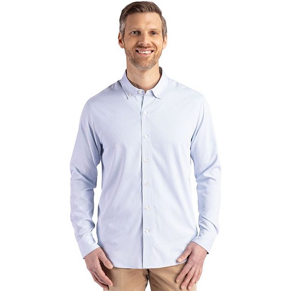 Мужская длинная рубашка Skyline Epic Confidence Recycled Pinstripe Big & Tall Cutter & Buck, Pale Blue White
Мужская длинная рубашка Skyline Epic Confidence Recycled Pinstripe Big & Tall Cutter & Buck, Pale Blue White