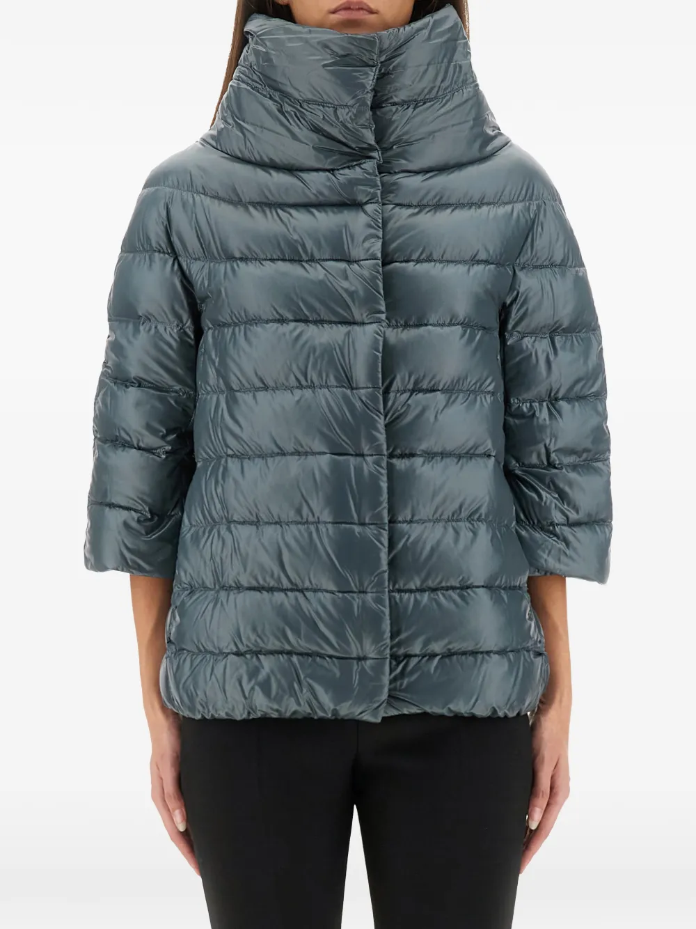 Куртка Aminta с воротником-стойкой и рукавами три четверти Herno, синий
Куртка Aminta с воротником-стойкой и рукавами три четверти Herno, синий