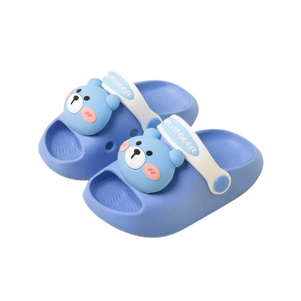 Детские тапочки для детей от 3 до 7 лет Fawn Miri, синий 
Детские тапочки для детей от 3 до 7 лет Fawn Miri, синий