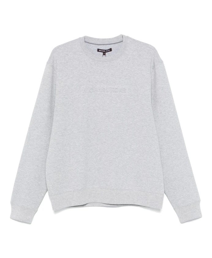Свитер с тисненым логотипом Michael Kors, серый
Свитер с тисненым логотипом Michael Kors, серый
