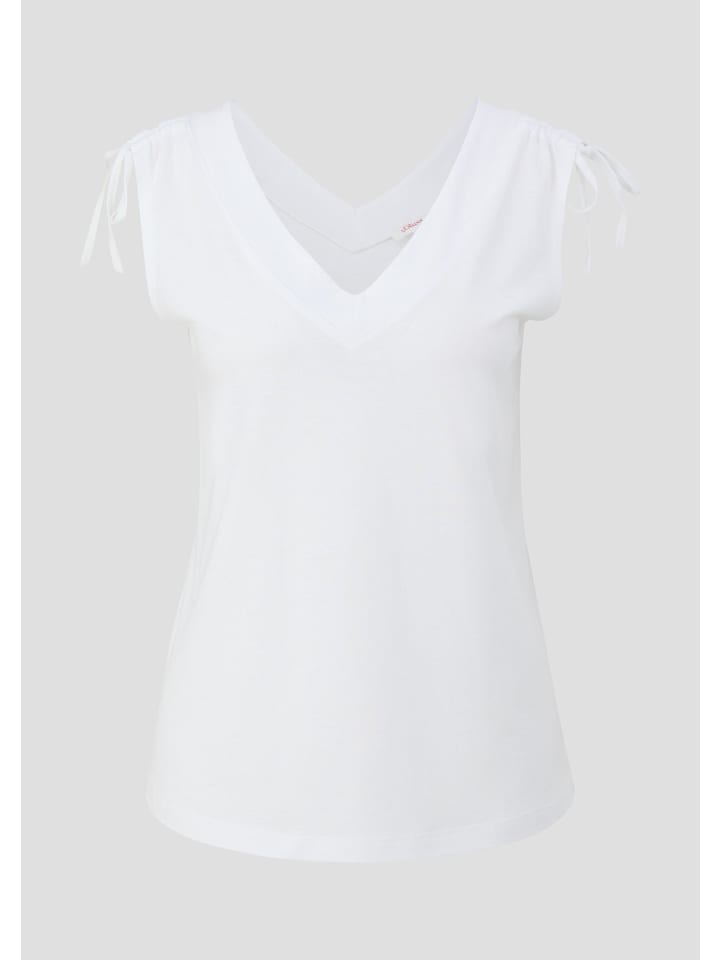 s.Oliver Футболка белого цвета (0100)
s.Oliver Футболка белого цвета (0100)