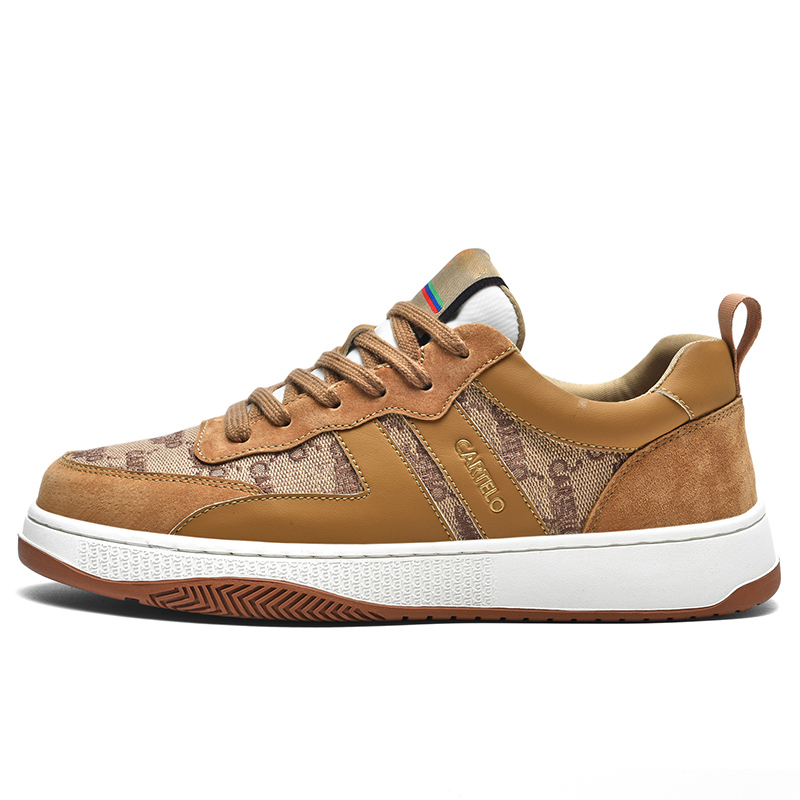 CARTELO Износостойкие, легкие, дышащие и нескользящие мужские скейтерские кеды лоу-топ желто-коричневого цвета, цвет Yellow Brown
CARTELO Износостойкие, легкие, дышащие и нескользящие мужские скейтерские кеды лоу-топ желто-коричневого цвета, цвет Yellow Brown
