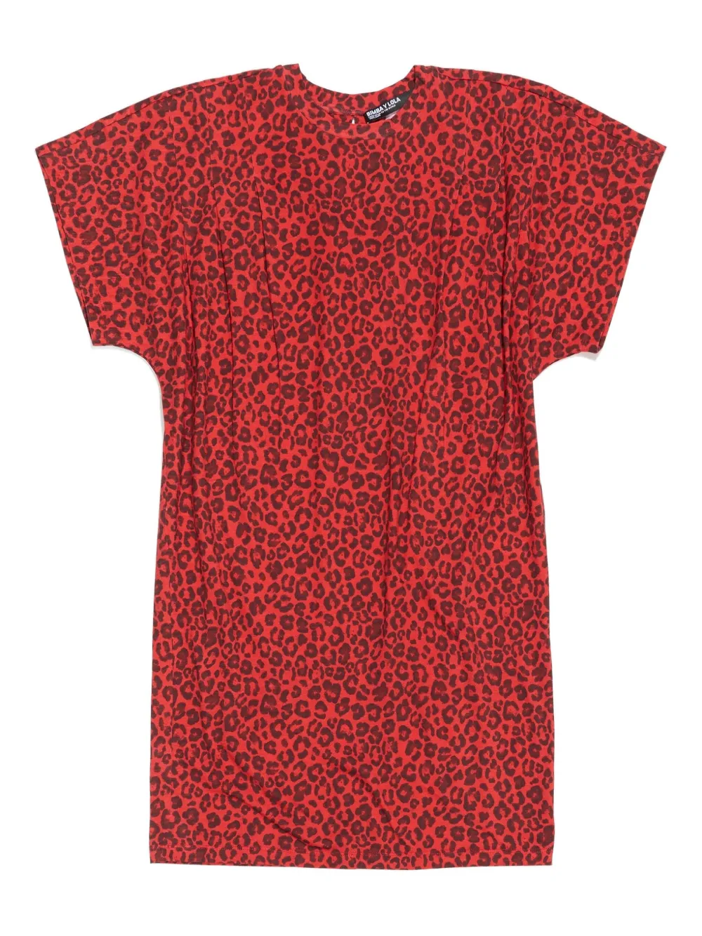 Платье с короткими рукавами и анималистичным принтом Bimba y Lola, красный
Платье с короткими рукавами и анималистичным принтом Bimba y Lola, красный