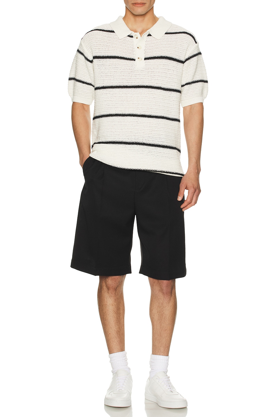 Samuel Knit Поло Shirt Ser.O.Ya, White & Black
Samuel Knit Поло Shirt Ser.O.Ya, White & Black