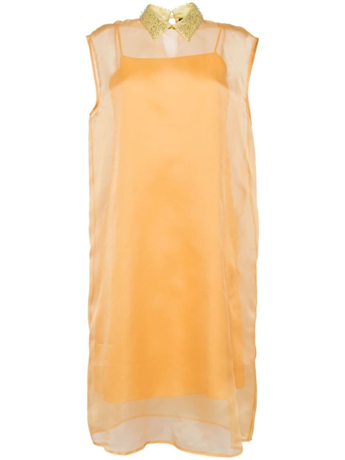 Платье миди Fabiana Filippi из шелковой органзы, оранжевый
Платье миди Fabiana Filippi из шелковой органзы, оранжевый