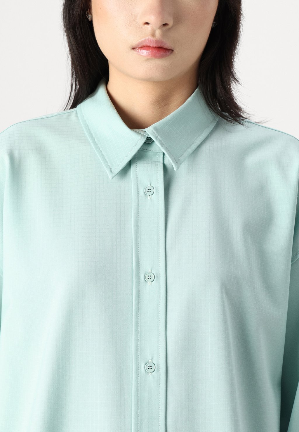 Блузка на пуговицах DOACITY American Vintage, зеленый
Блузка на пуговицах DOACITY American Vintage, зеленый