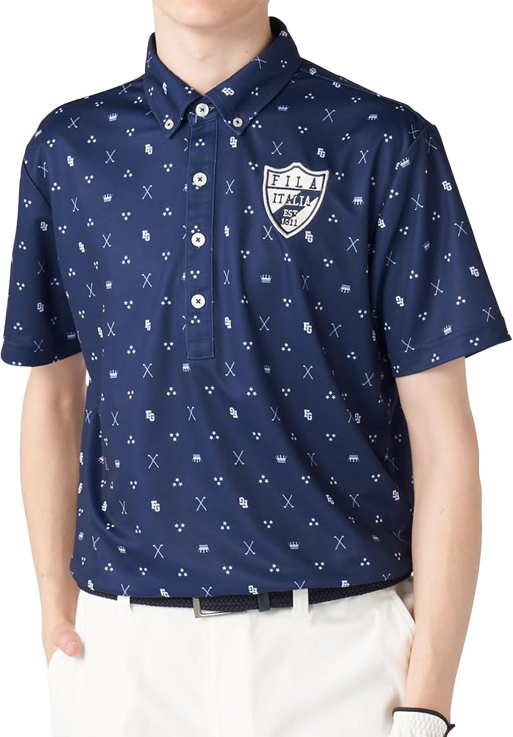 Мужская рубашка-поло Fira Golf 745520W, теплоизоляция, приятная на ощупь, защита от УФ-излучения Fila Golf, темно-синий
Мужская рубашка-поло Fira Golf 745520W, теплоизоляция, приятная на ощупь, защита от УФ-излучения Fila Golf, темно-синий