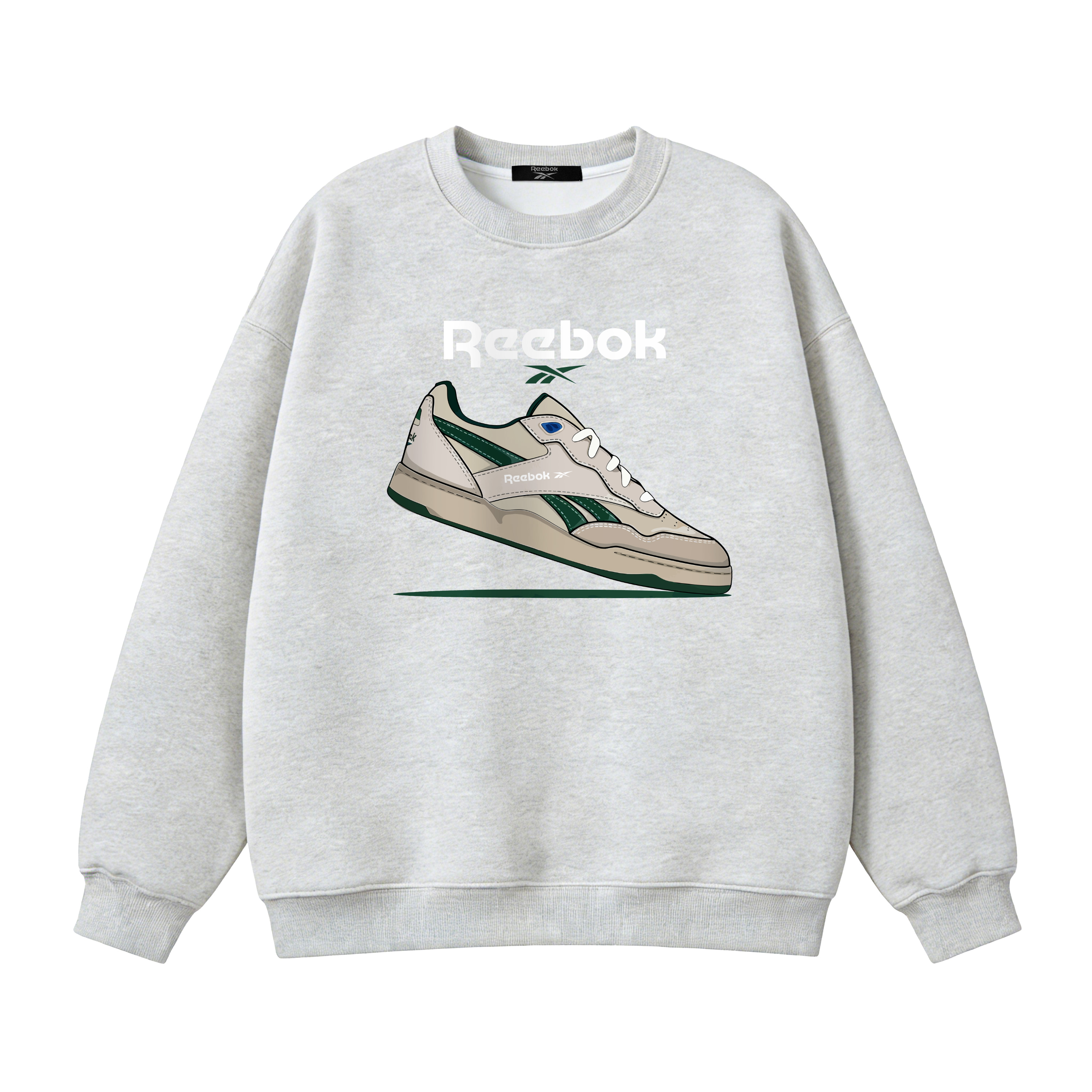 Свитшот Unisex Crew Neck Moderate Regular Reebok, белый heather серый (fleece-lined)
Свитшот Unisex Crew Neck Moderate Regular Reebok, белый heather серый (fleece-lined)