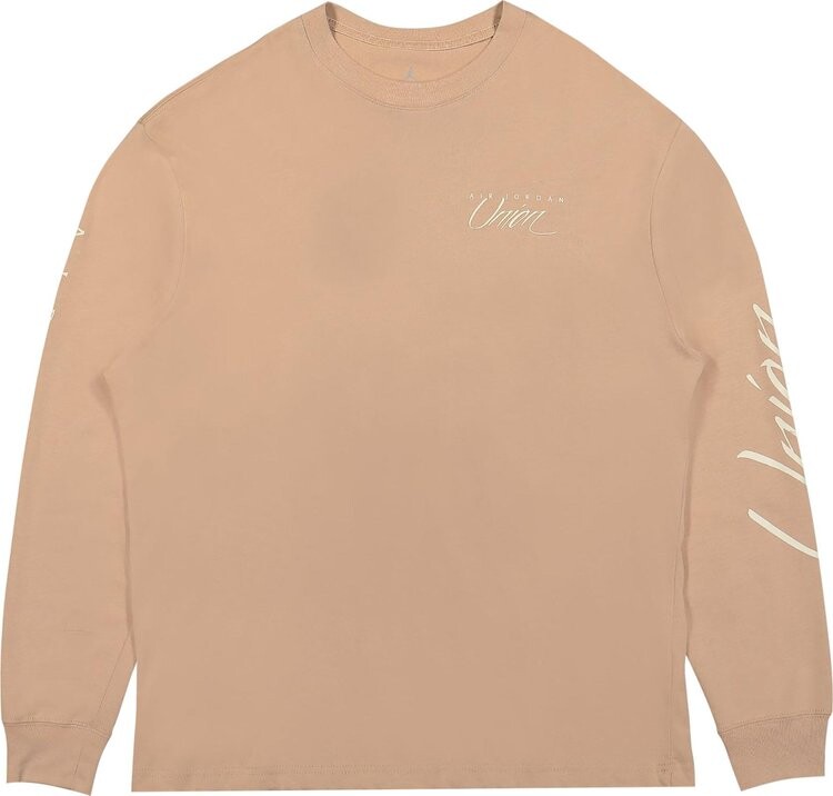 Футболка Air Jordan x Union Long-Sleeve T-Shirt 'Beige/Coconut Milk', кремовый, Бежевый, Футболка Air Jordan x Union Long-Sleeve T-Shirt 'Beige/Coconut Milk', кремовый
Футболка Air Jordan x Union Long-Sleeve T-Shirt 'Beige/Coconut Milk', кремовый, Бежевый, Футболка Air Jordan x Union Long-Sleeve T-Shirt 'Beige/Coconut Milk', кремовый
