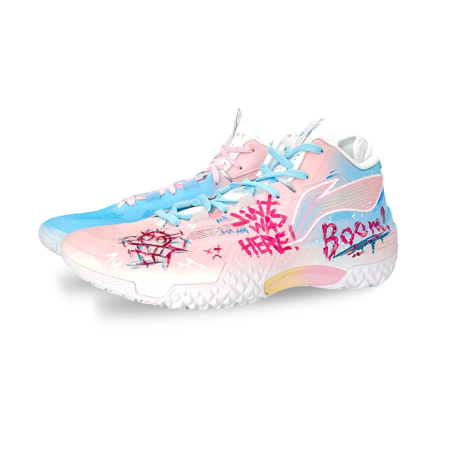 LINING Баскетбольные кроссовки Shudder Cushioning, износостойкие, средней высоты, мужские, сине-розовые, разные цвета
LINING Баскетбольные кроссовки Shudder Cushioning, износостойкие, средней высоты, мужские, сине-розовые, разные цвета