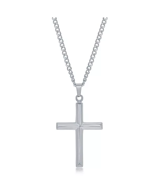 Ожерелье с 3D-крестом из нержавеющей стали или полированной нержавеющей стали с золотым покрытием Metallo, silver
Ожерелье с 3D-крестом из нержавеющей стали или полированной нержавеющей стали с золотым покрытием Metallo, silver