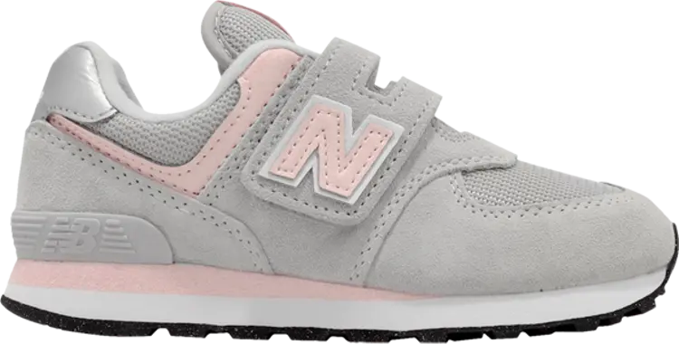 Детские кроссовки New Balance 574 Core Hook & Loop Wide, серый/розовый
Детские кроссовки New Balance 574 Core Hook & Loop Wide, серый/розовый