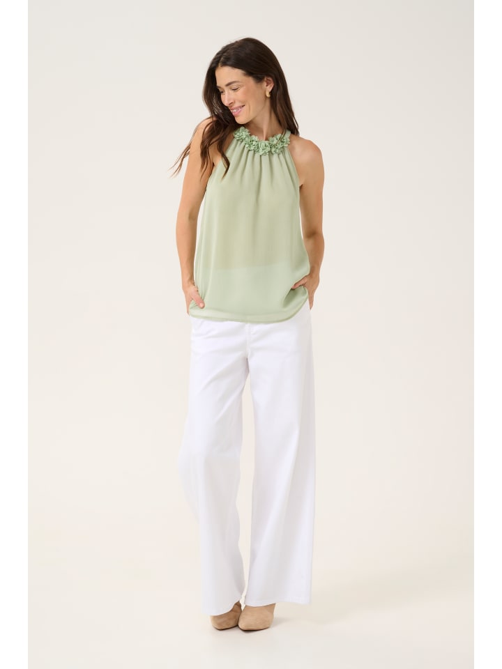 Блузка без рукавов CREmery А-образного силуэта в цвете чай Cream
Блузка без рукавов CREmery А-образного силуэта в цвете чай Cream