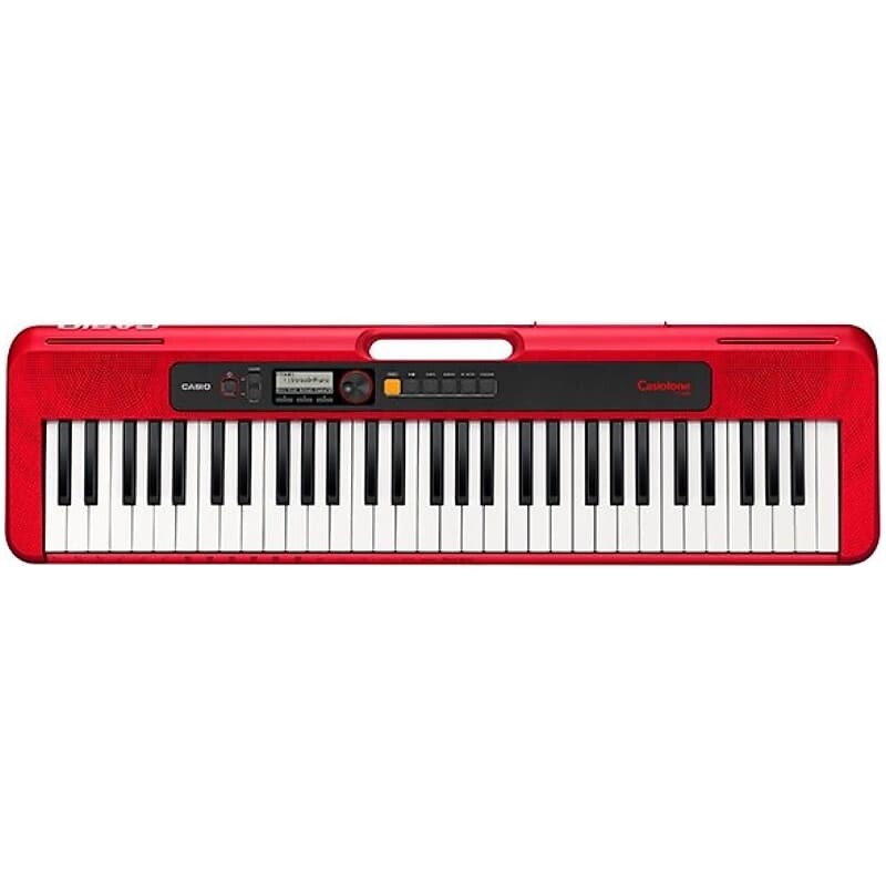 Casio CT-S200 Портативная электронная клавиатура Casiotone с USB, красная 
Casio CT-S200 Портативная электронная клавиатура Casiotone с USB, красная